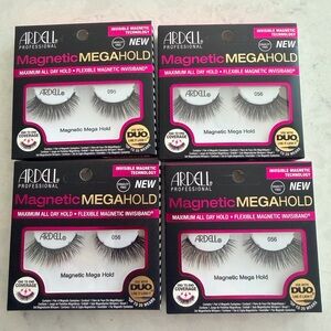 Bundle of 4 Ardell Black Magnetic Invisiband False Lashes